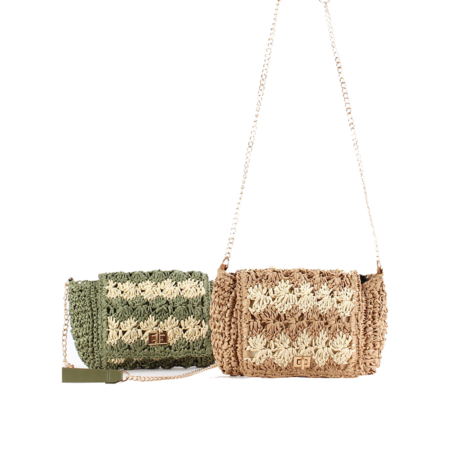 Women'S Raffia Bags - Сумки-кроссбоди из соломки для женщин, летние,