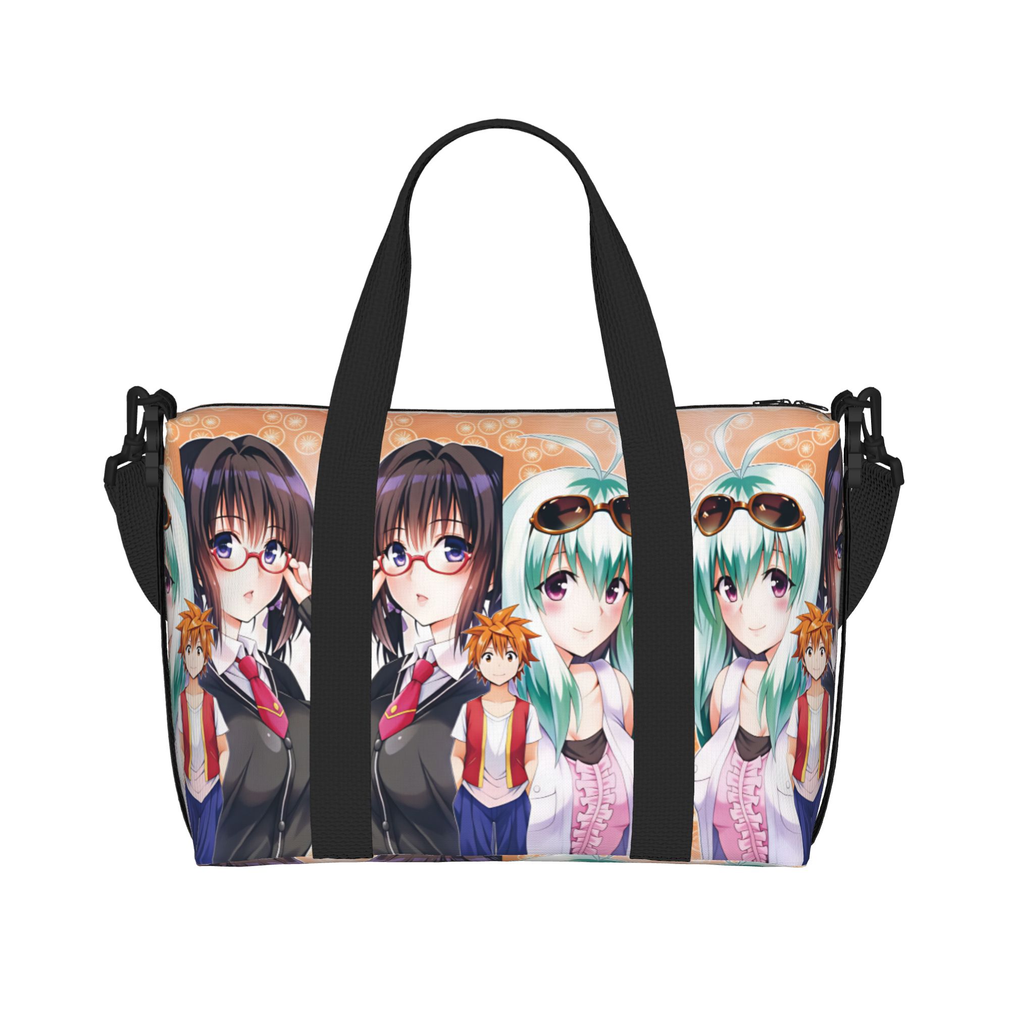 Women Bags Ru - Сумка-тоут для пляжа с аниме-принтом «T-To